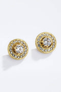 Boucles d'oreilles Ambre