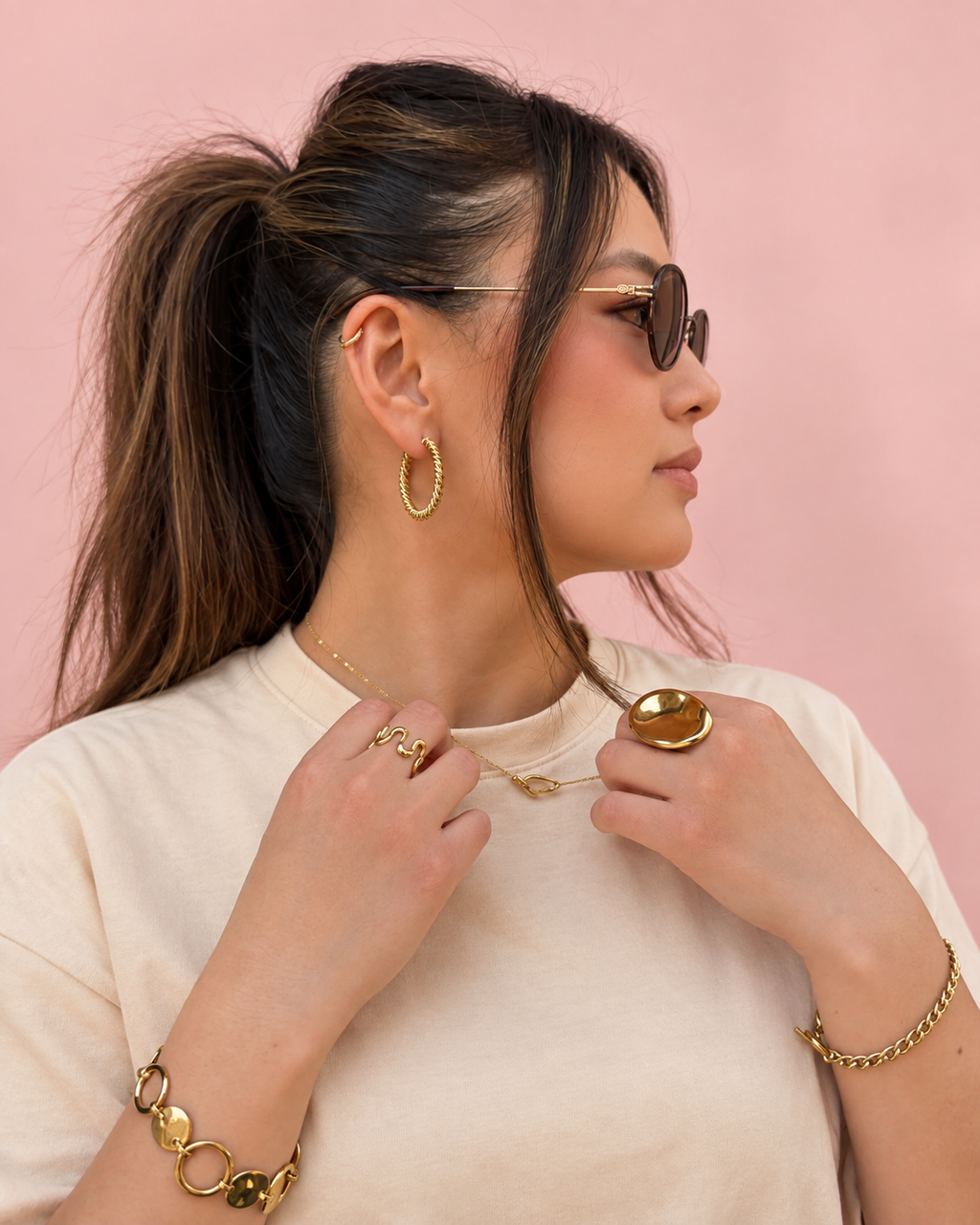 Boucles d'oreilles Santi